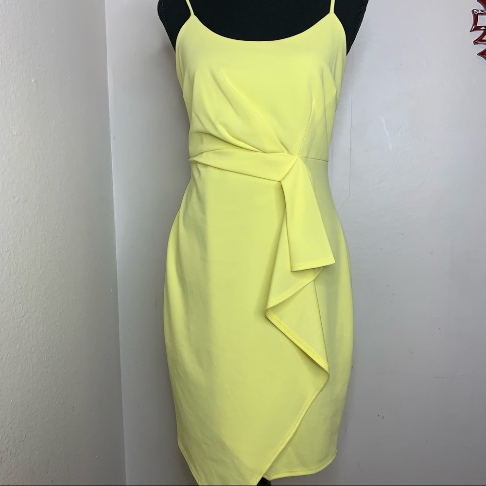 Yellow dress